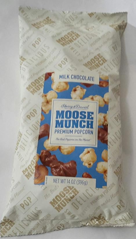 Moose Munch Harry David Gourmet Popcorn Chocolate